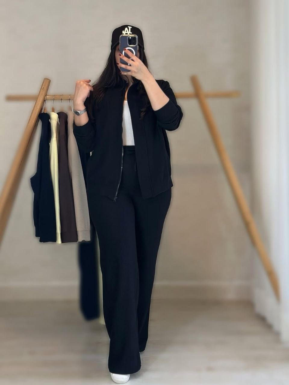 ست بامبر شلوار آدرینا کد ۱۲۳