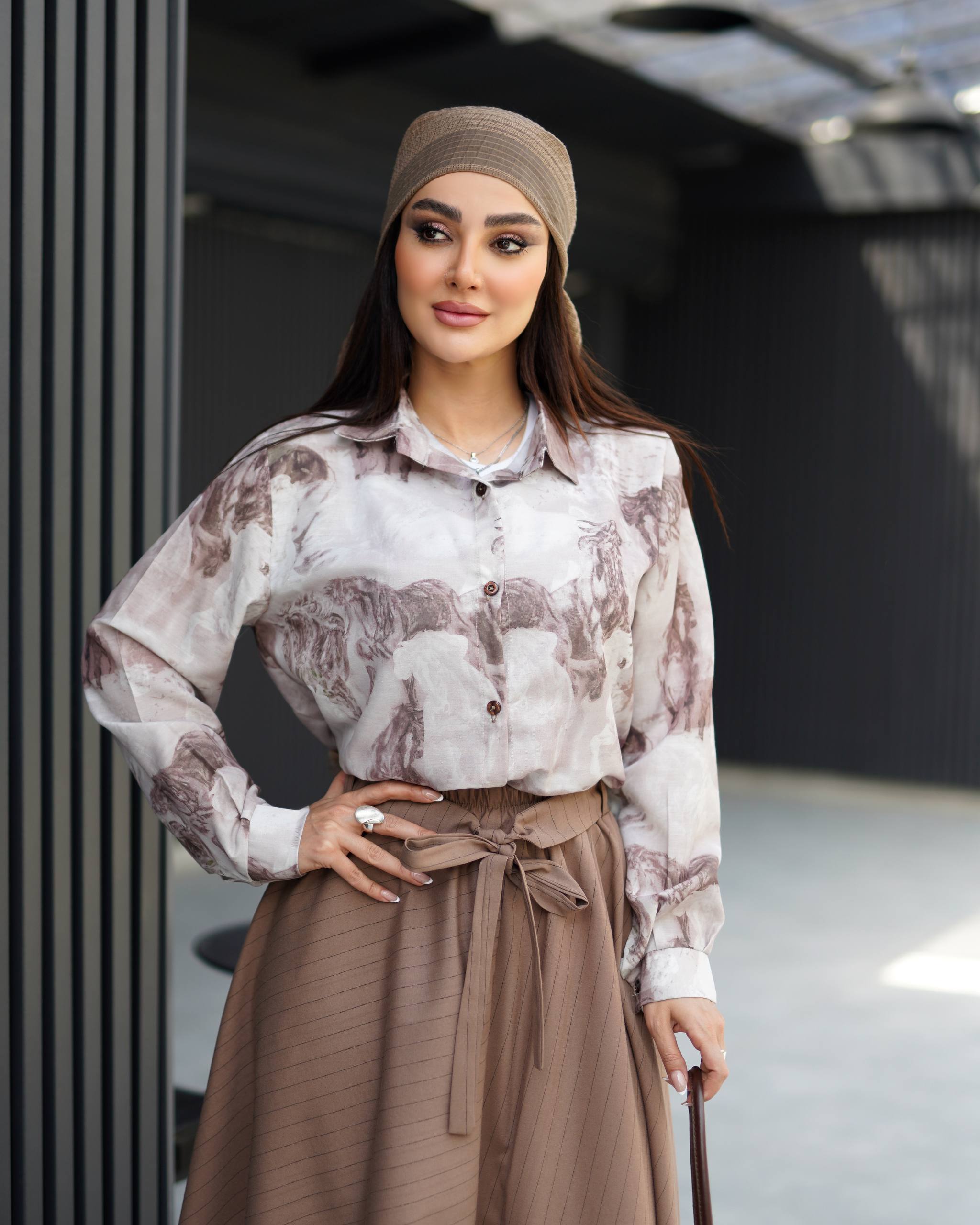 ست شومیز دامن هرمس کد ۲۰۲